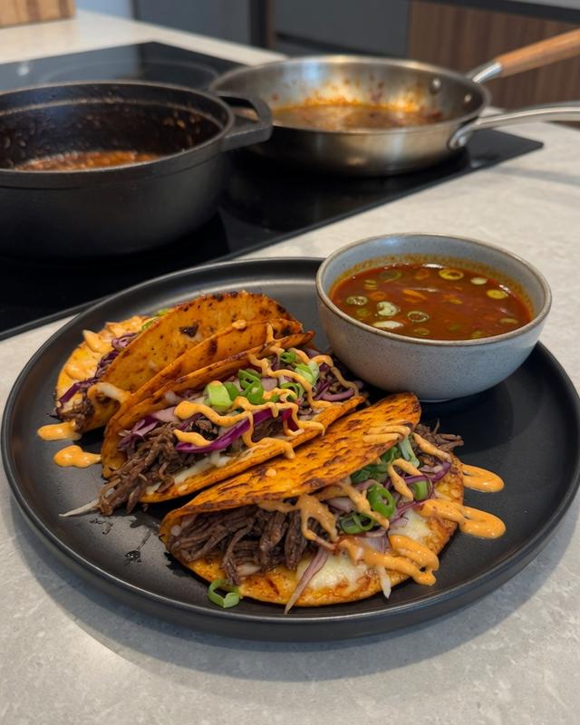 🌮🔥 Korean BBQ Birria Tacos — photo 2