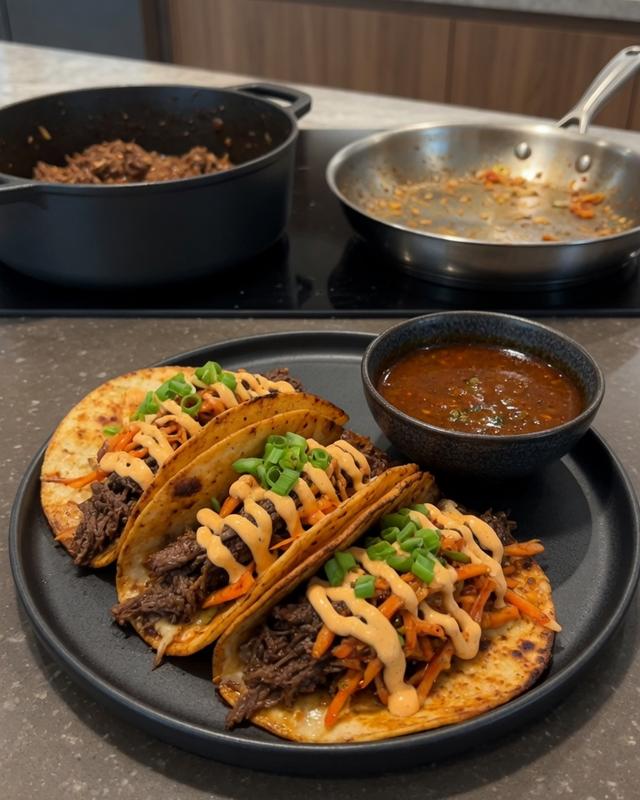 🌮🔥 Korean BBQ Birria Tacos — photo 3