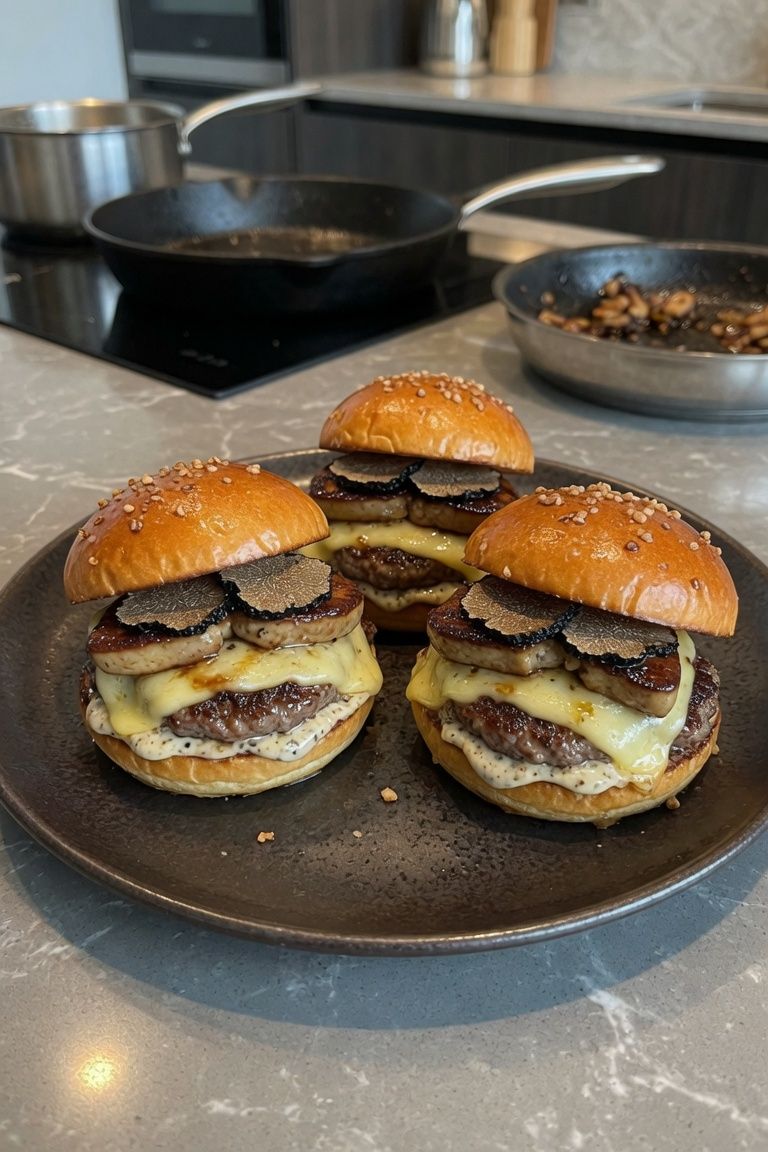 🥩✨ A5 Wagyu Smash Burger Trio — 2