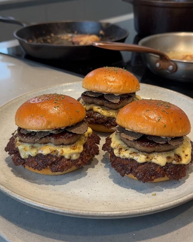 🥩✨ A5 Wagyu Smash Burger Trio — photo 3