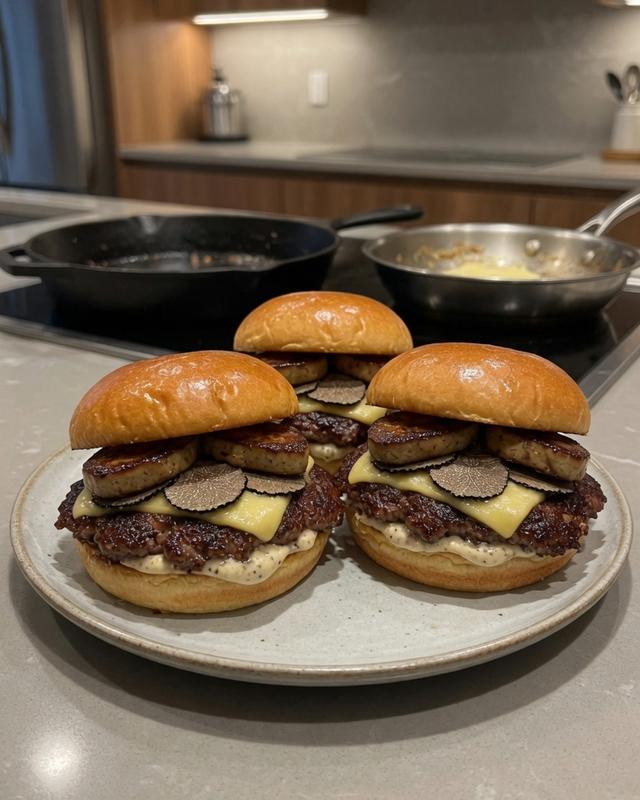 🥩✨ A5 Wagyu Smash Burger Trio — photo 4