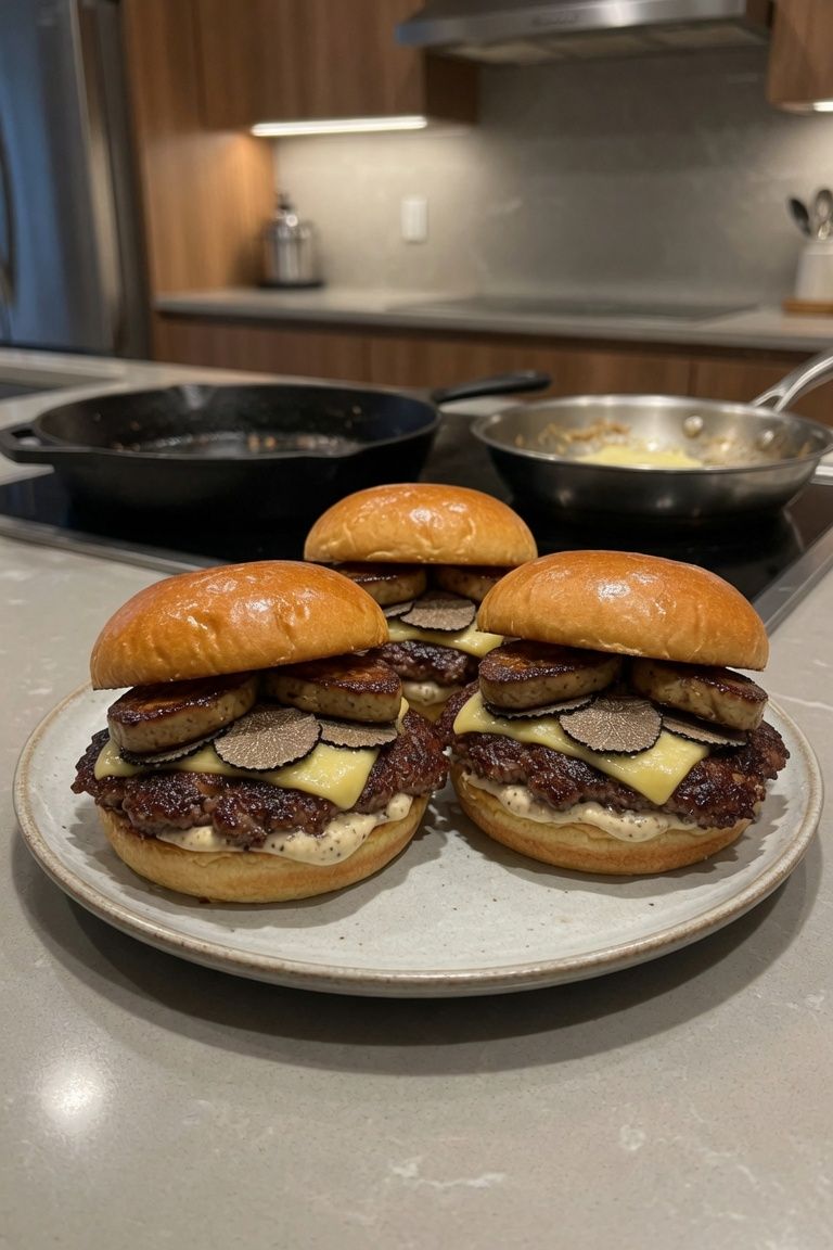 🥩✨ A5 Wagyu Smash Burger Trio — 4