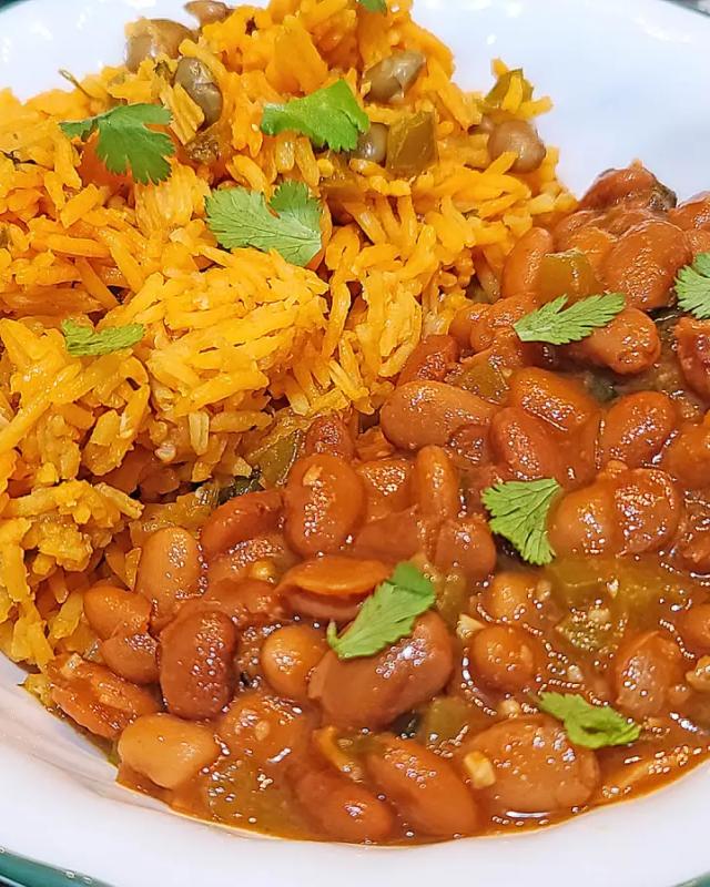 Puerto Rican Rice and Beans