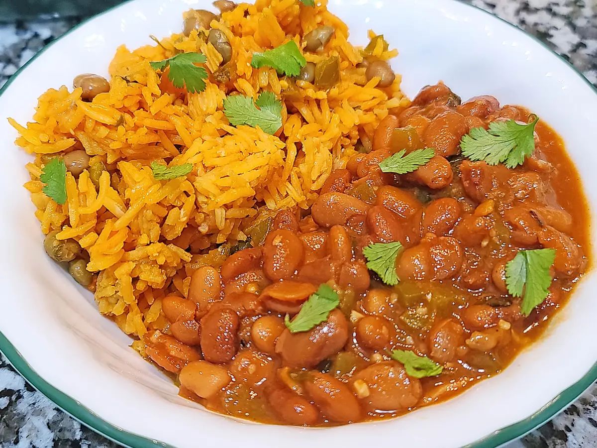 Puerto Rican Rice and Beans — 1