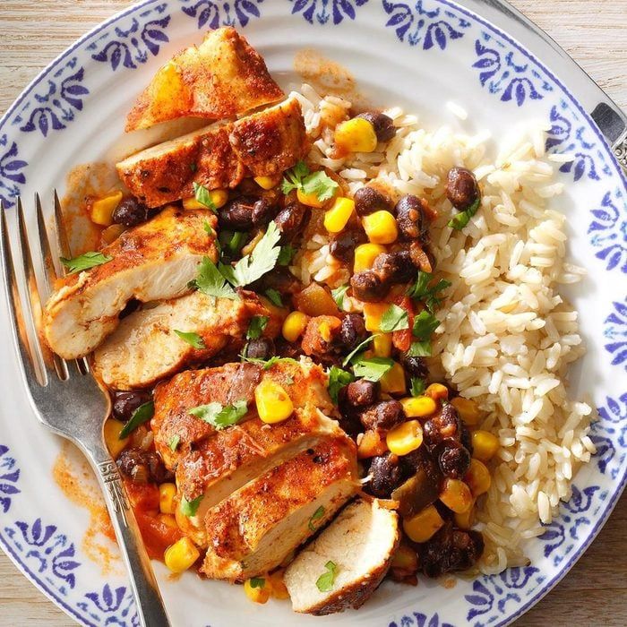 Blackened Chicken with Creamy Corn & Feta — 3
