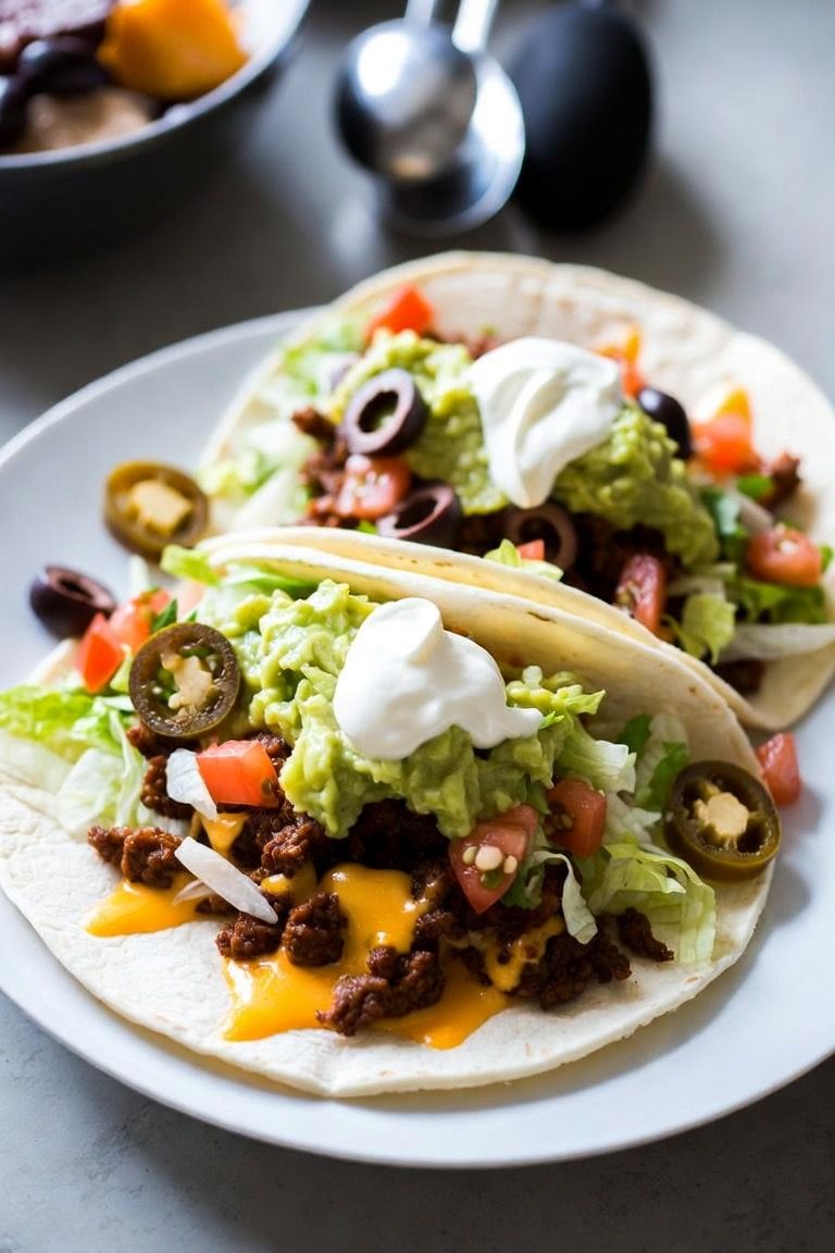 Loaded Supreme Tacos 🌮 — 2