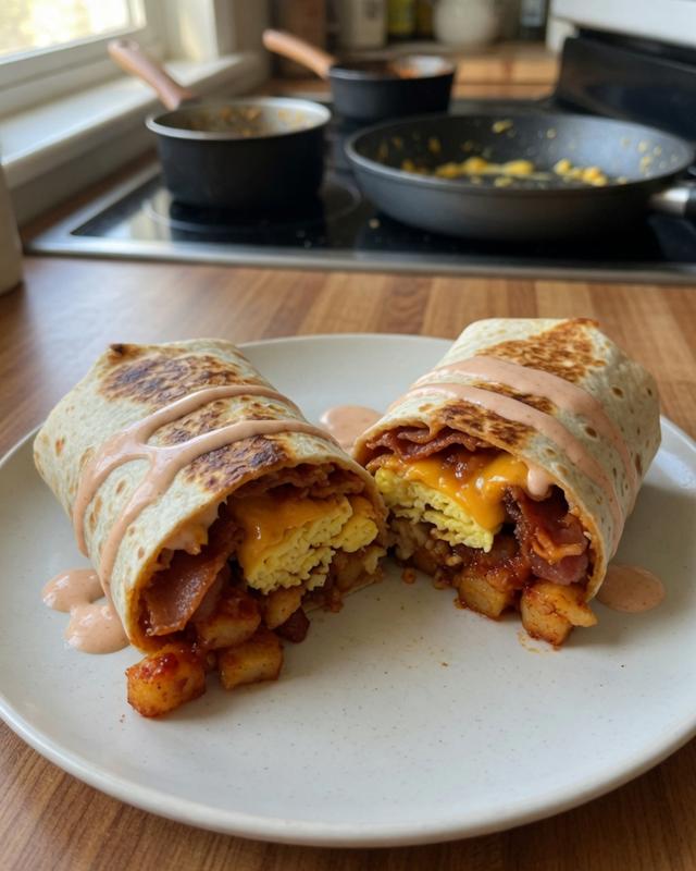🌯🌶️ Gochujang Sunrise Burrito — photo 2