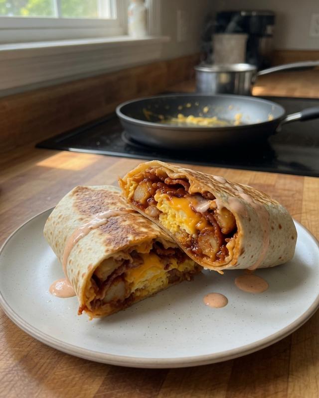 🌯🌶️ Gochujang Sunrise Burrito — photo 3