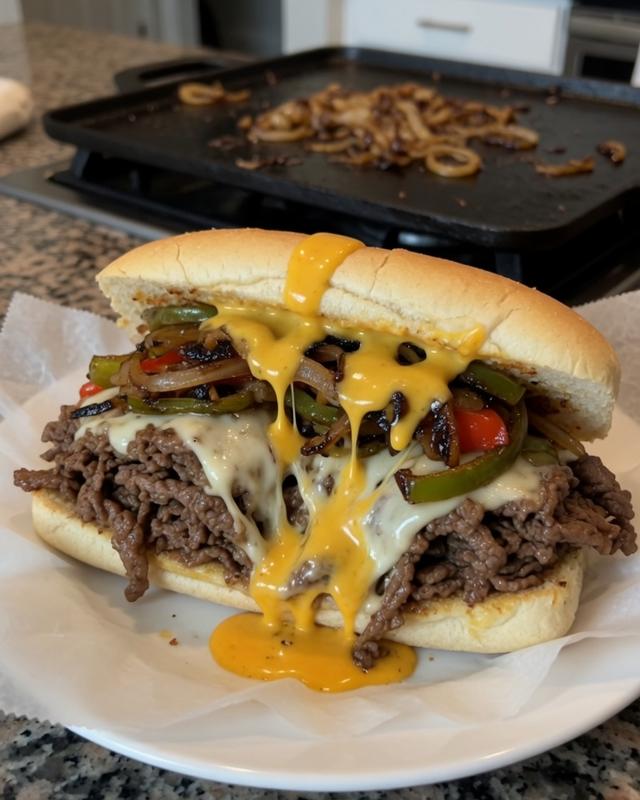 🧀🥩 Authentic “Whiz Wit” Philly Cheesesteak — photo 1