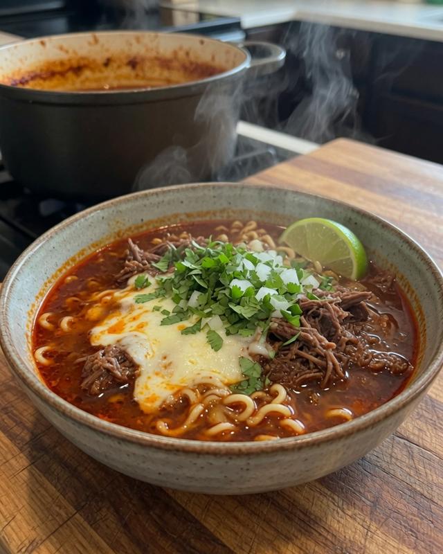 🌶️🍜 Birria Ramen Bowl — photo 1