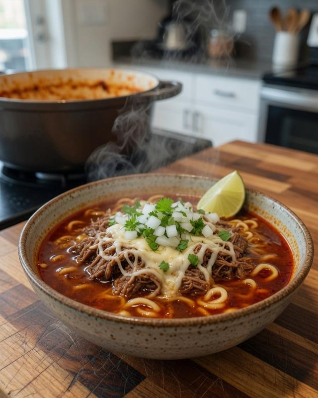 🌶️🍜 Birria Ramen Bowl — photo 3