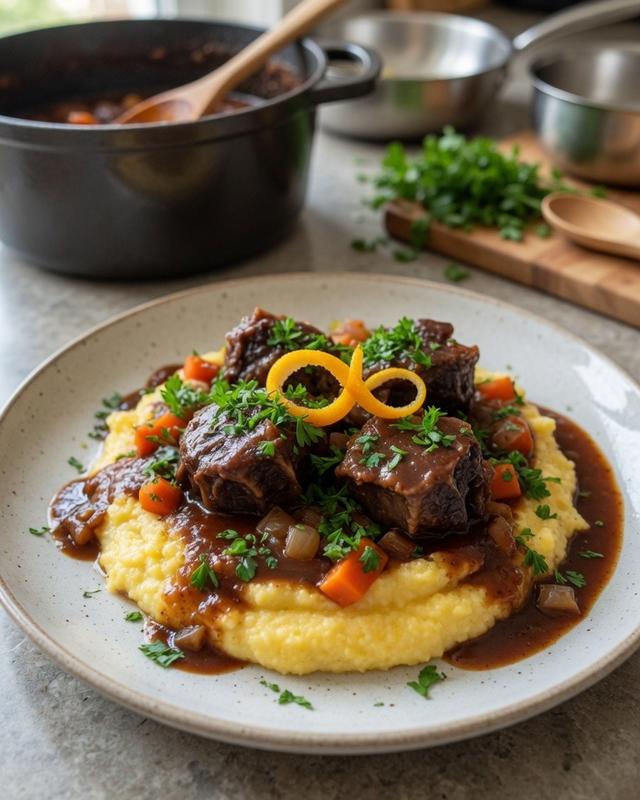 🍷🥕🍖 Rabo de Toro – Wine-Braised Spanish Oxtail Stew with a Gourmet Touch — photo 1