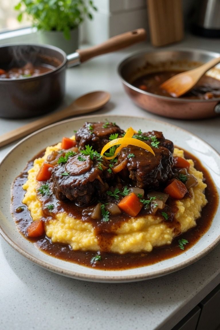 🍷🥕🍖 Rabo de Toro – Wine-Braised Spanish Oxtail Stew with a Gourmet Touch — 2