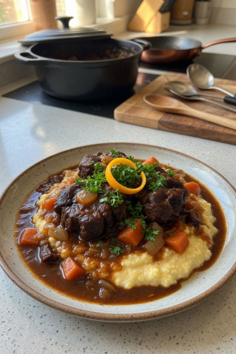 🍷🥕🍖 Rabo de Toro – Wine-Braised Spanish Oxtail Stew with a Gourmet Touch — 4