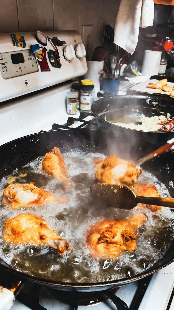 Fried Chicken & Mashed Potatoes Southern Style — 4