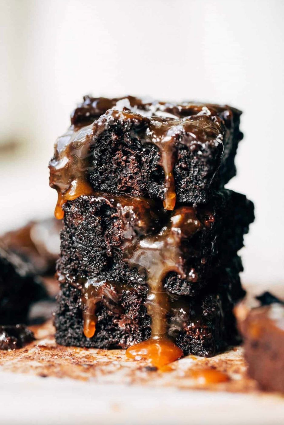 Salted Caramel Brownies — 1