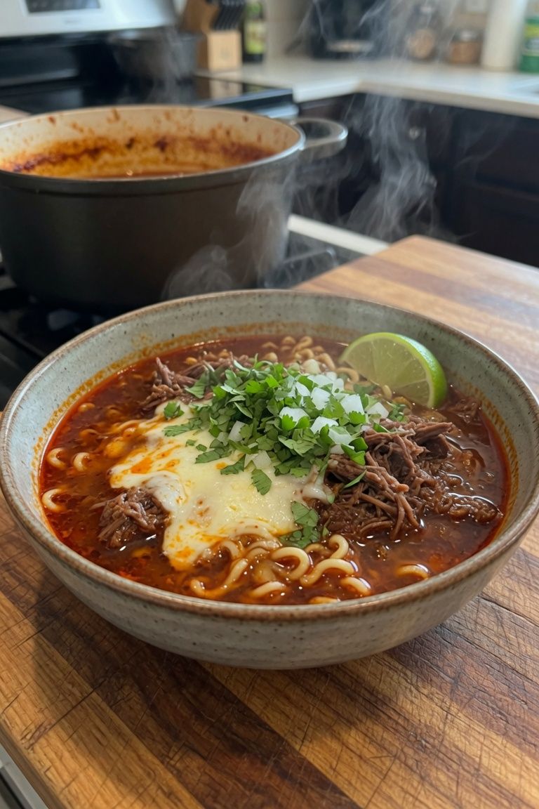 🌶️🍜 Birria Ramen Bowl — 1