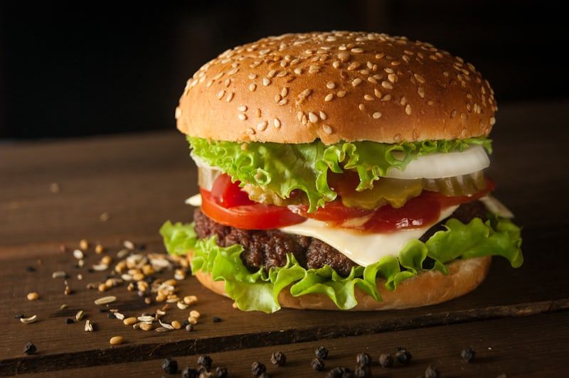 Double Smash Burger Plate — 4