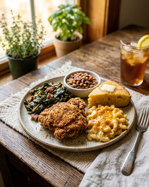 Soul Food Fried Chicken Plate — photo 3