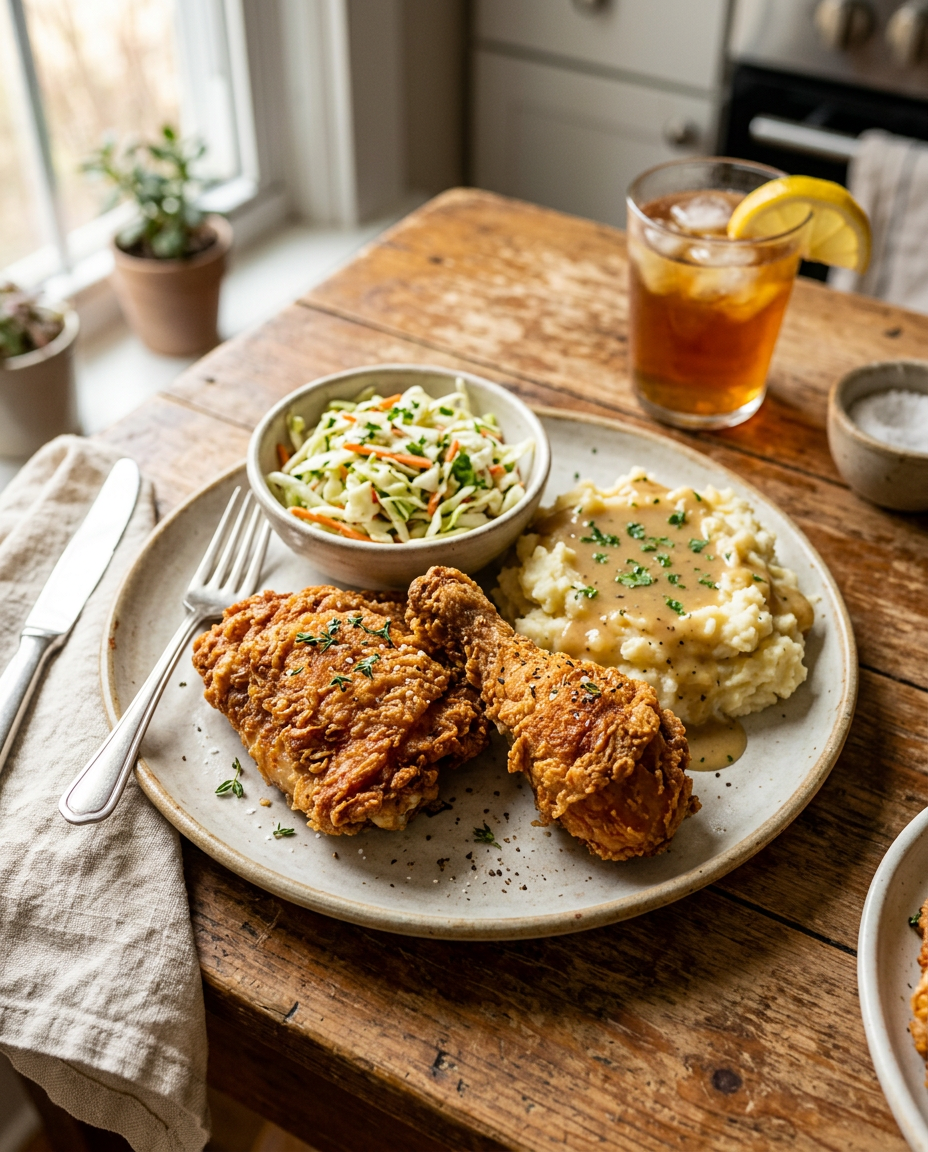Soul Food Fried Chicken Plate — photo 4