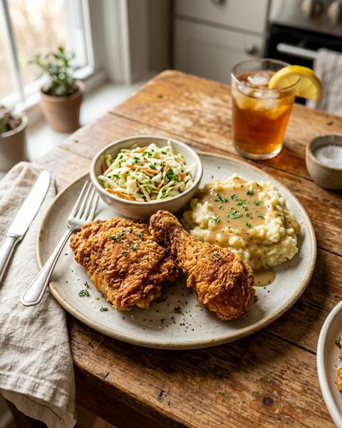 Soul Food Fried Chicken Plate — photo 4
