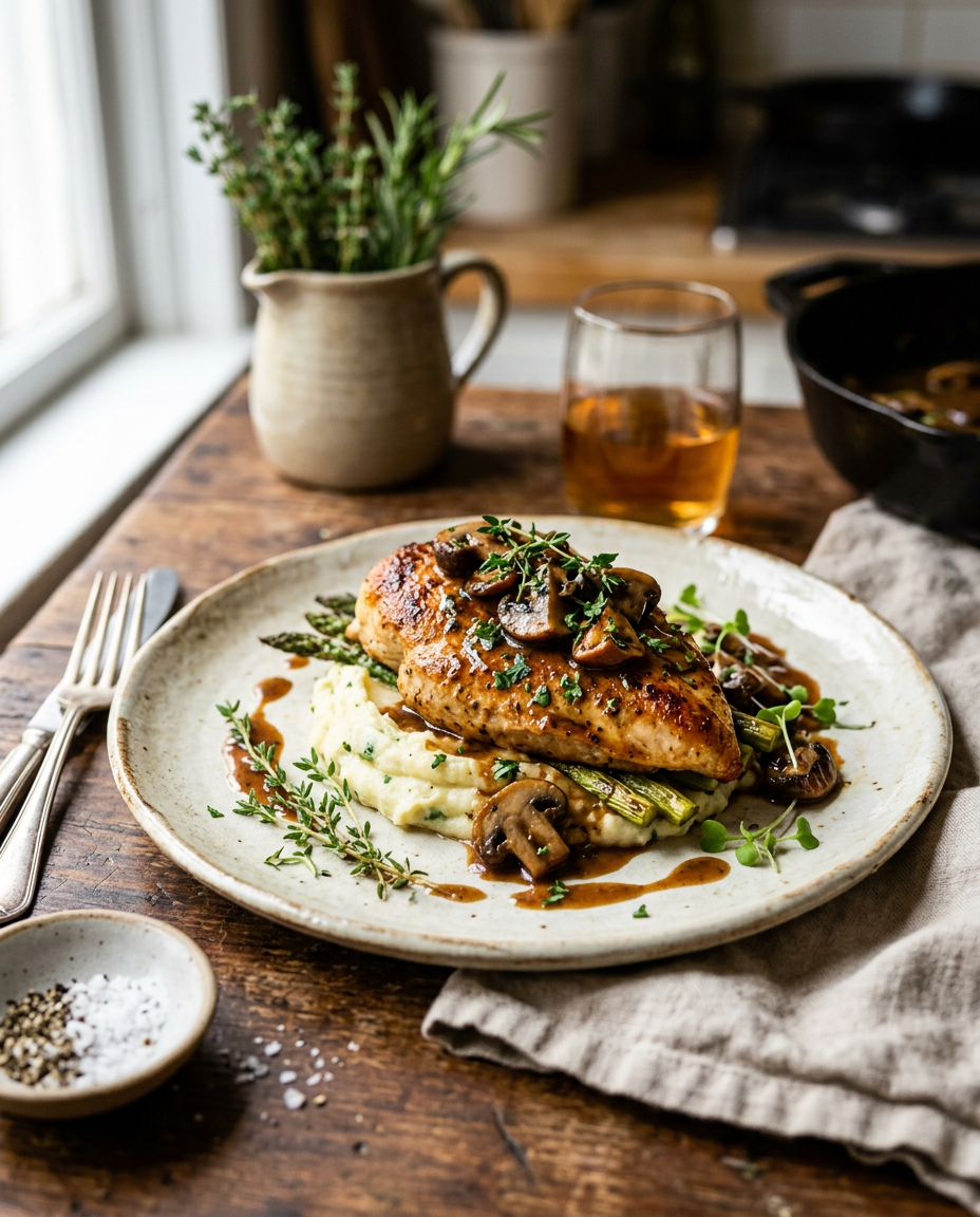 Chicken Marsala with Wild Mushrooms — 2