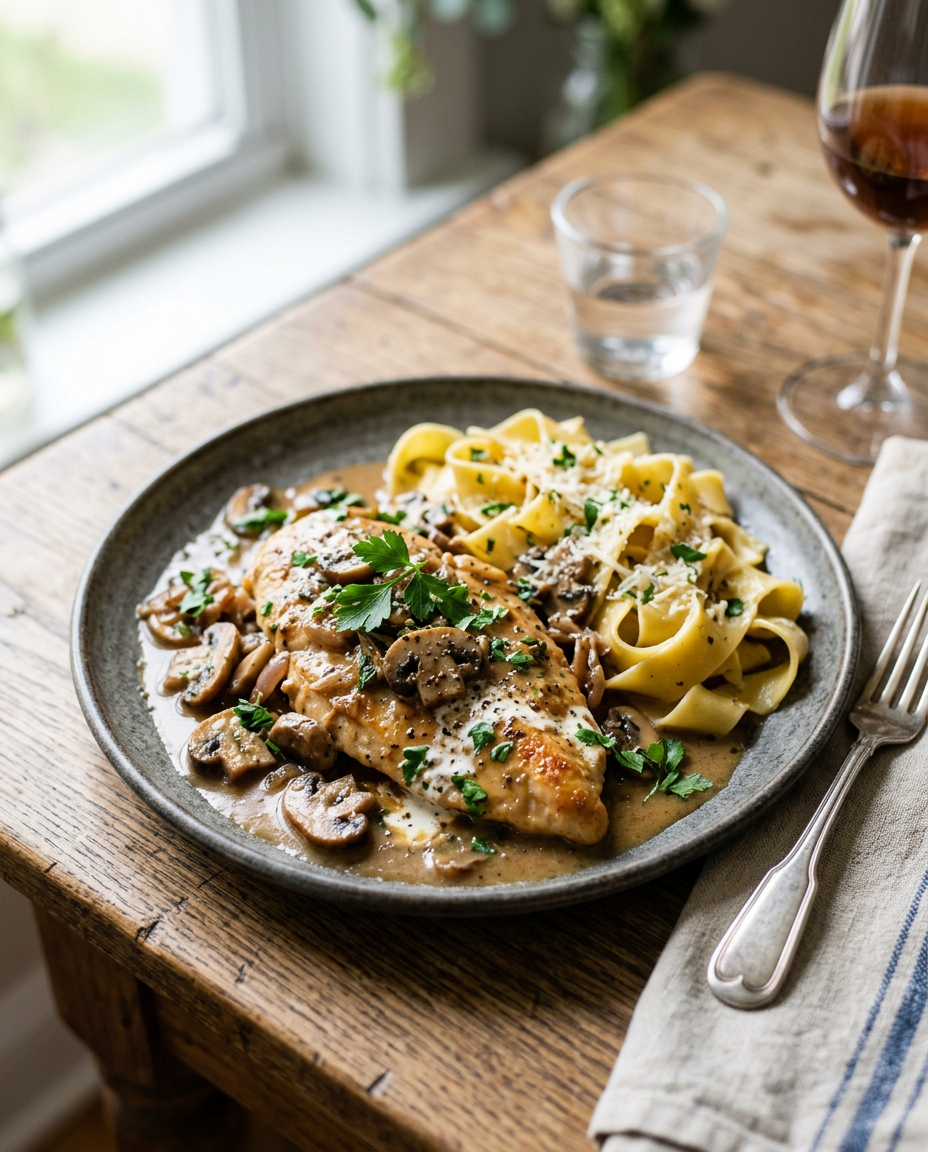 Chicken Marsala with Wild Mushrooms — 3
