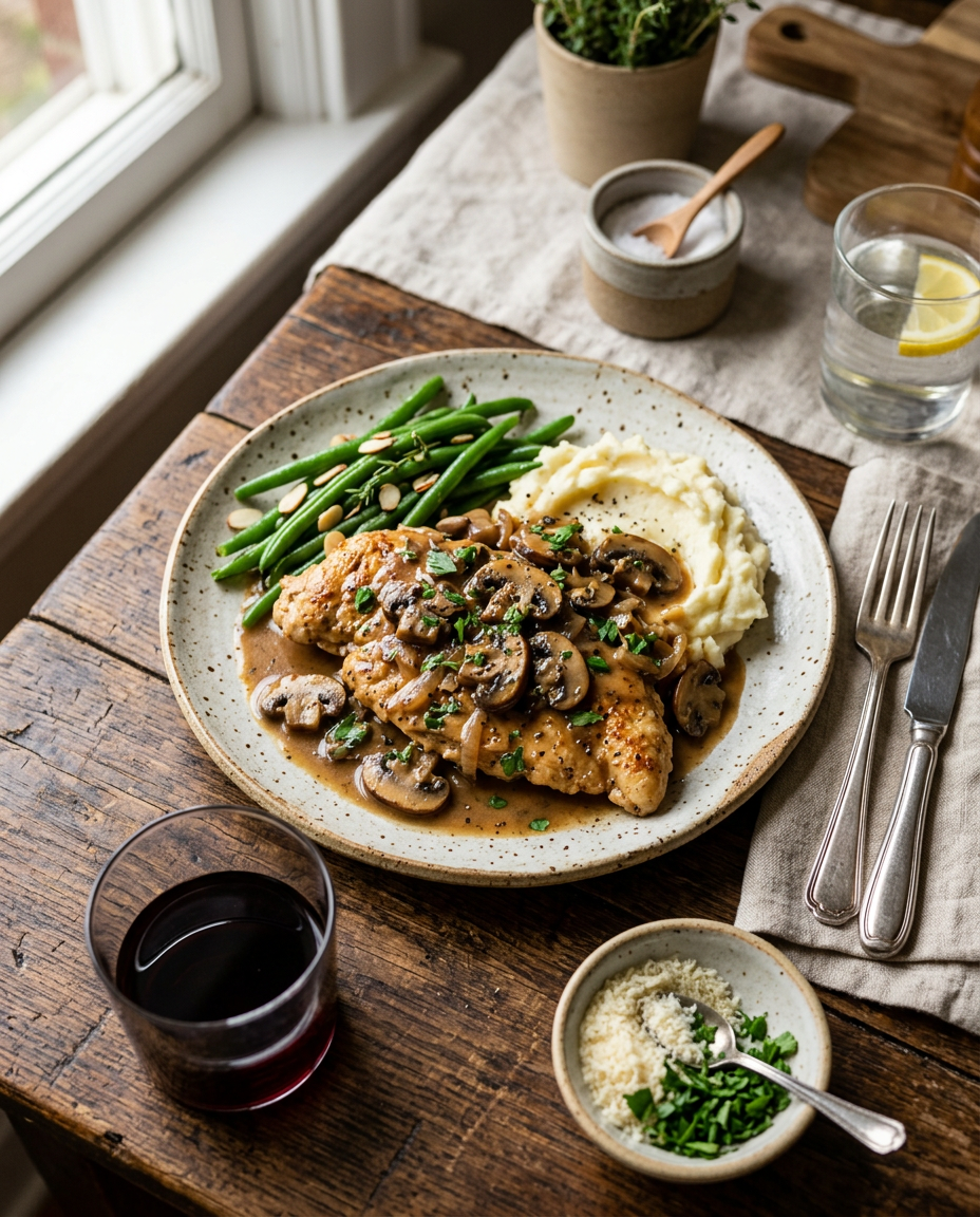 Chicken Marsala with Wild Mushrooms — 4