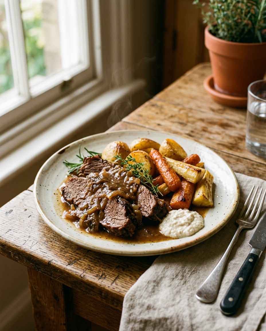 Sunday Pot Roast Dinner — 4