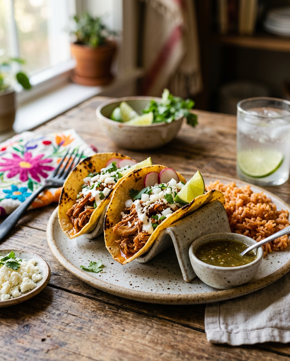 Homestyle Chicken Tinga Tacos — 3