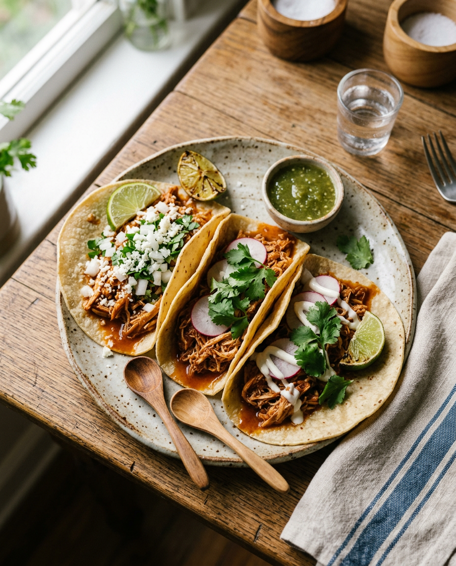 Homestyle Chicken Tinga Tacos — 4
