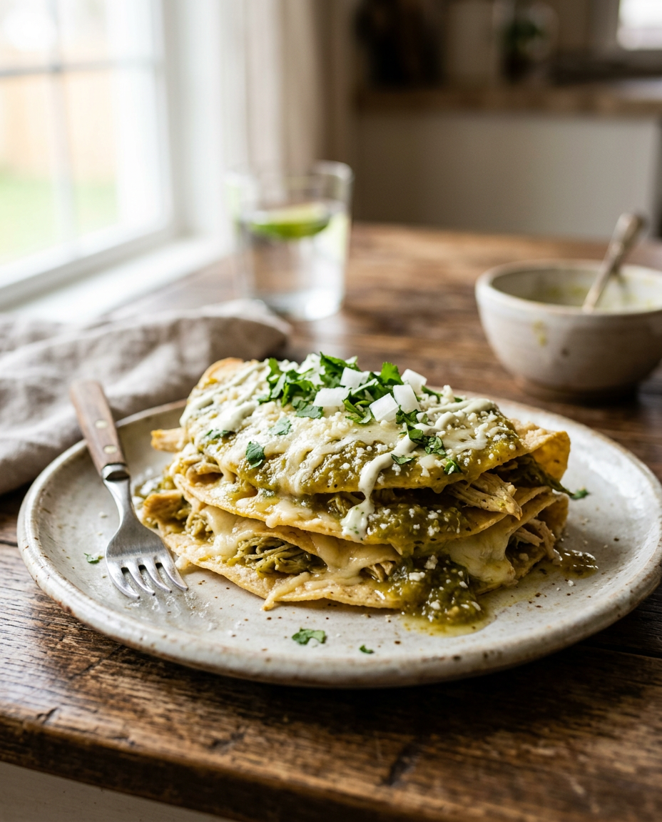 Green Chile Chicken Enchiladas — 3