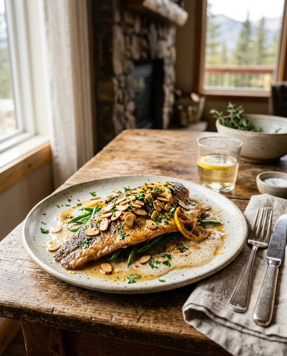 Trout Almondine — 1