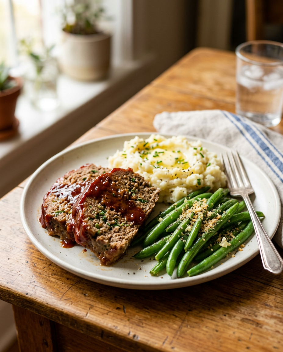 Classic Utah Meatloaf Plate — 1