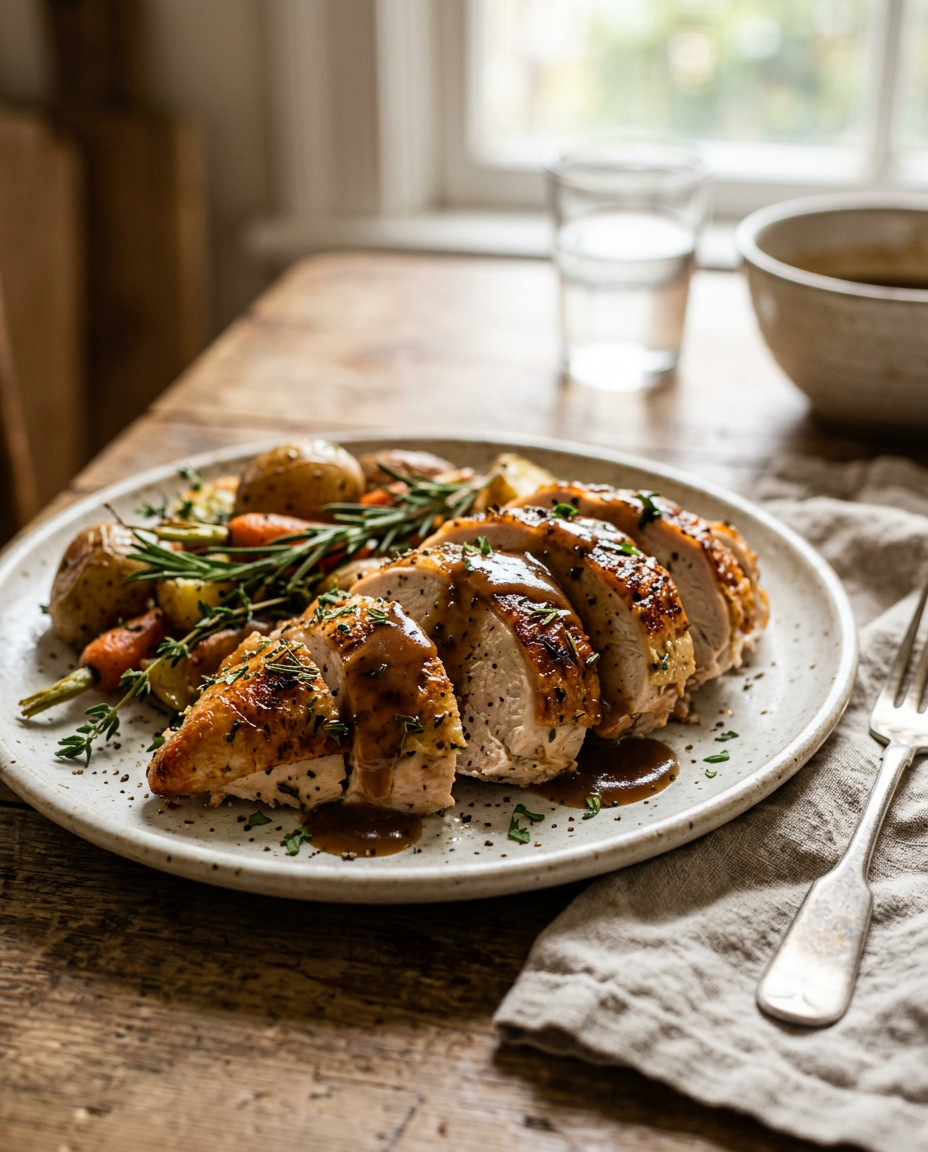 Sunday Roast Chicken with Herbs — 2