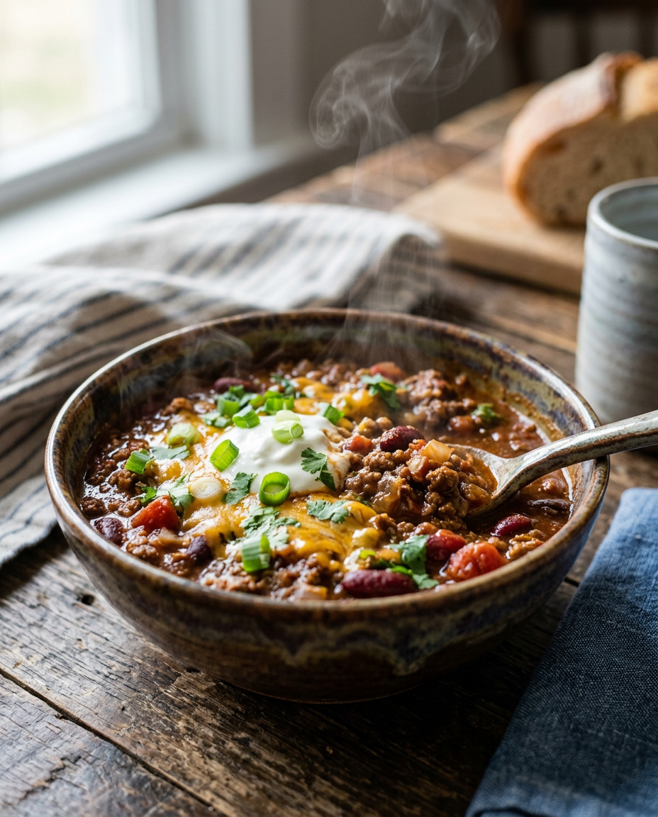 Slow-Cooked Utah Chili Bowl — 2
