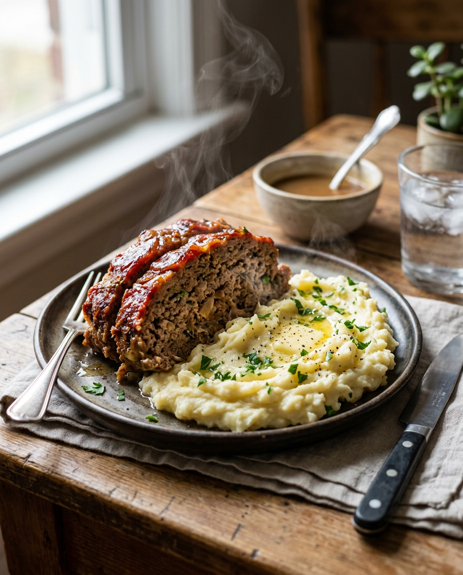 Classic Utah Meatloaf Plate — 4