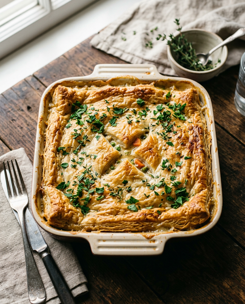Homestyle Chicken Pot Pie — 4