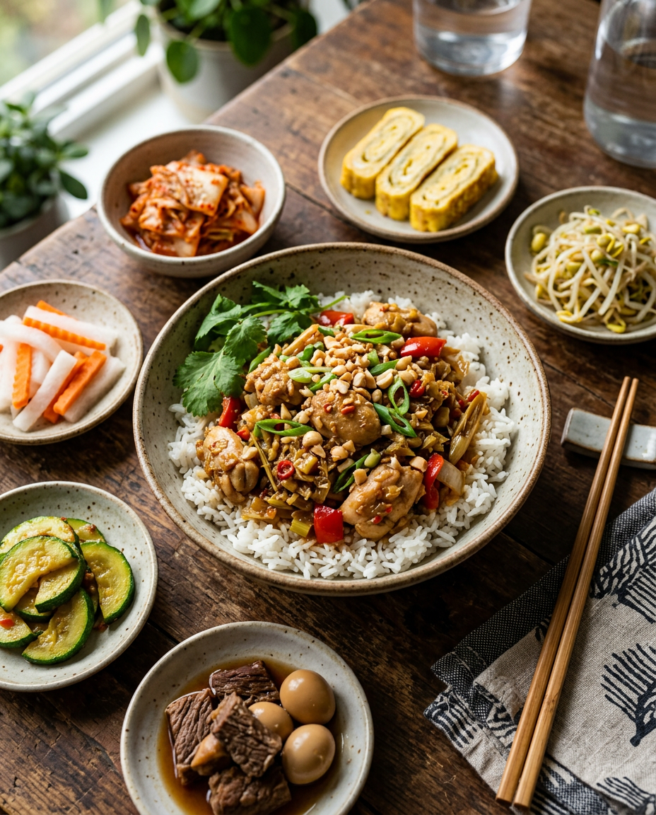 Lemongrass Chicken Rice Bowl — 4