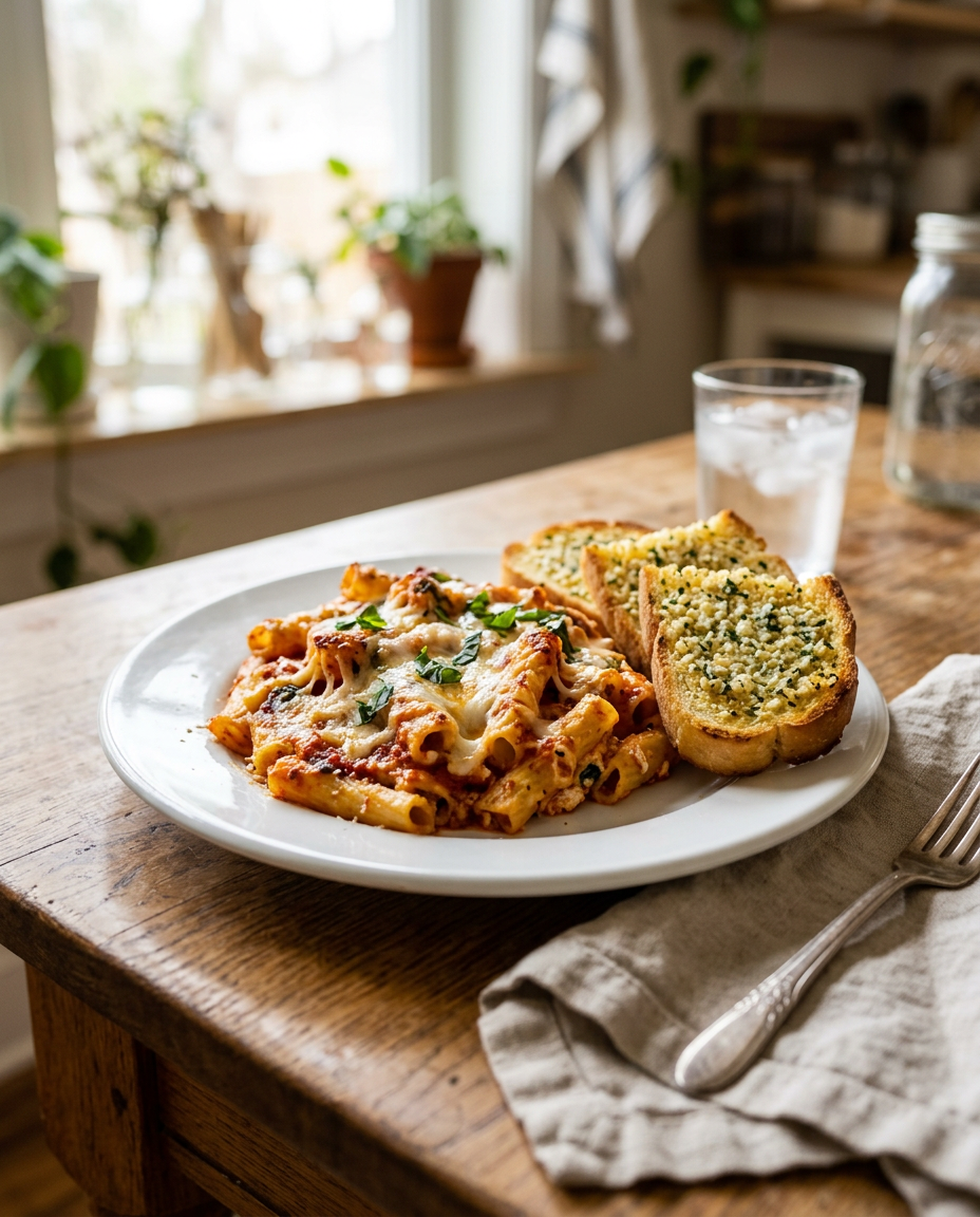 Cheesy Baked Ziti — 3